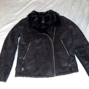 Girls XL suede jacket